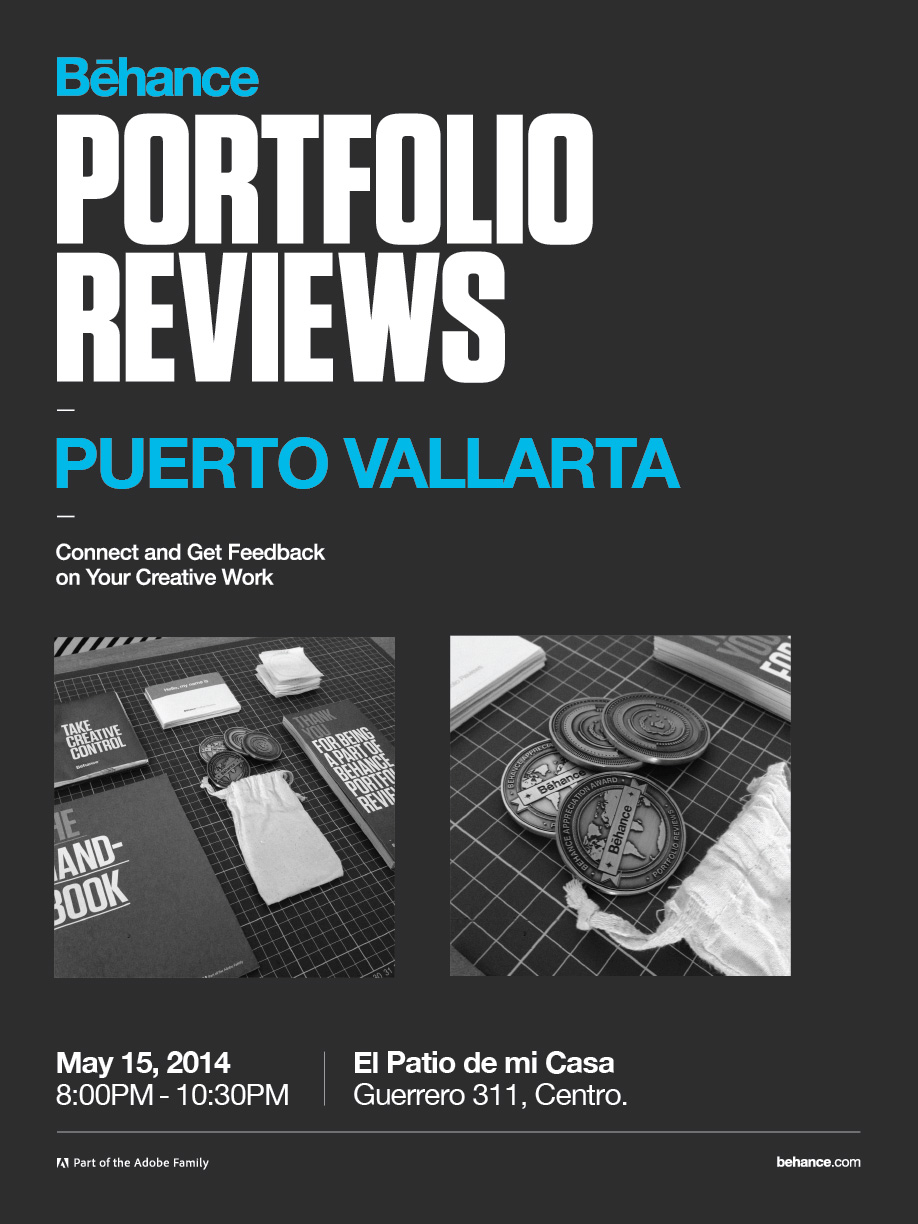 Behance Portfolio Review on May 15th